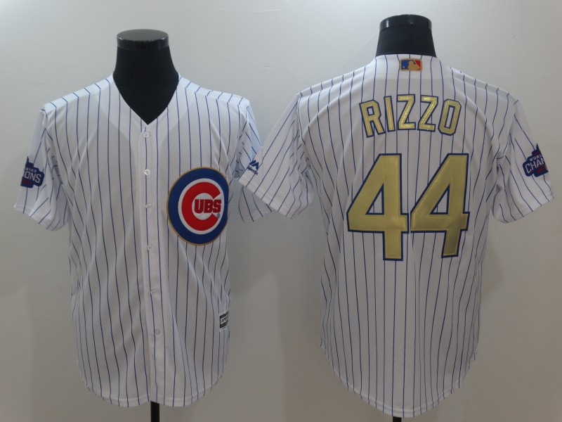 CUBS White 2017 Gold Program Jerseys-043